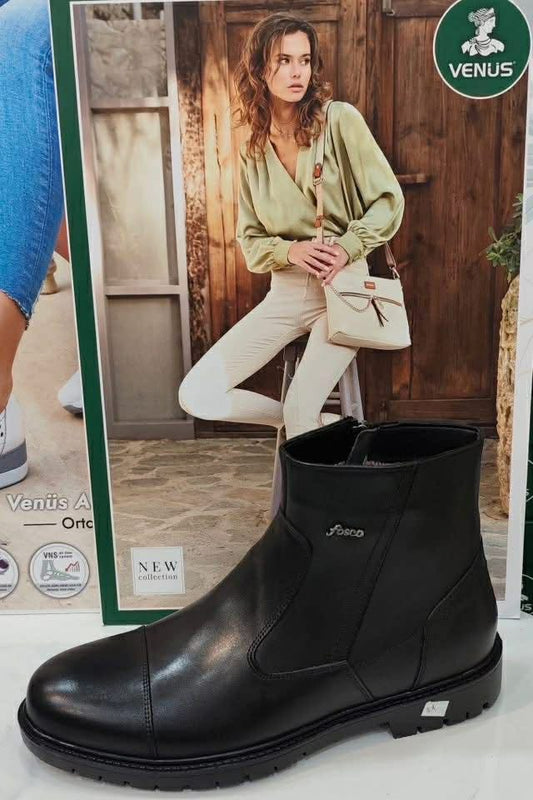 Туркийн Fosko брэндийн битүү нэхий дотортой эрэгтэй гутал