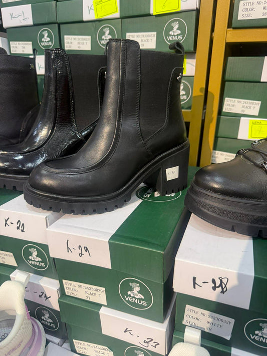 Venus брэндийн хагас өсгийтэй, богино түрийтэй эмэгтэй хавар намрын гутал